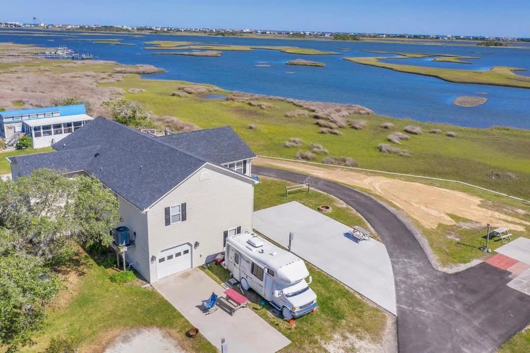 Surf City Serene Waterfront Vacation Home Exteriér fotografie